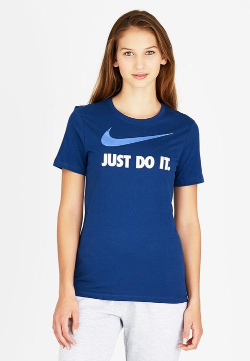 Nike - Nike Swoosh Crew Tee Navy
