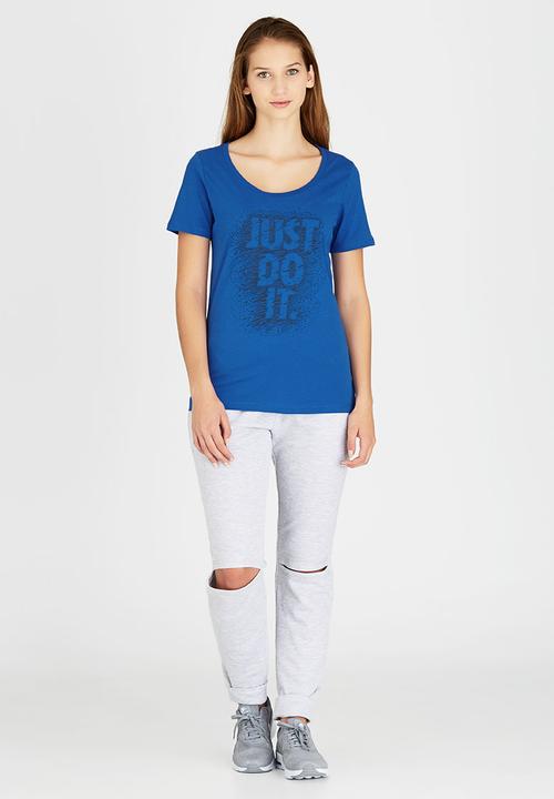 Nike - Nike Scoop Tee Blue