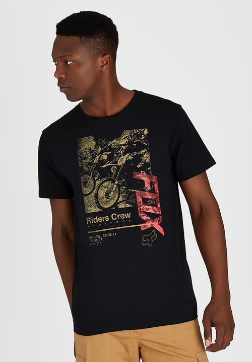 Fox - Black Cherry T-Shirt Black