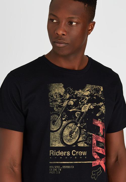 Fox - Black Cherry T-Shirt Black