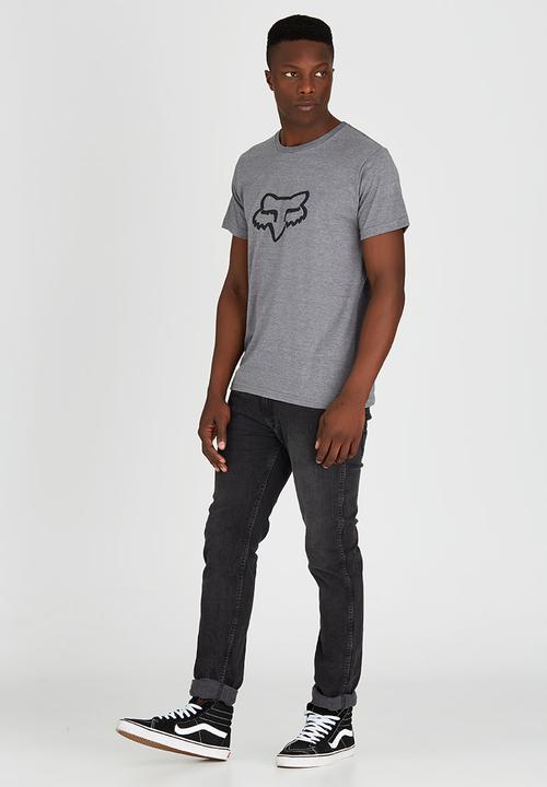 Fox - Legacy Fox Head T-Shirt Grey
