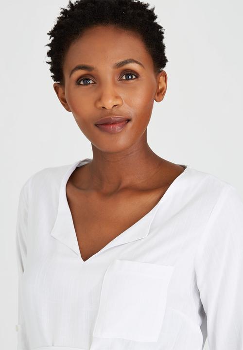 edit Maternity - Longer Length Tunic White
