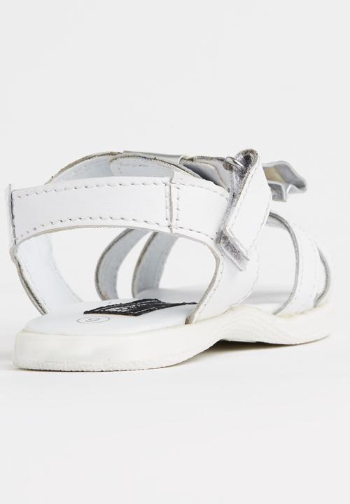 Pierre Cardin - Leather Sandal White