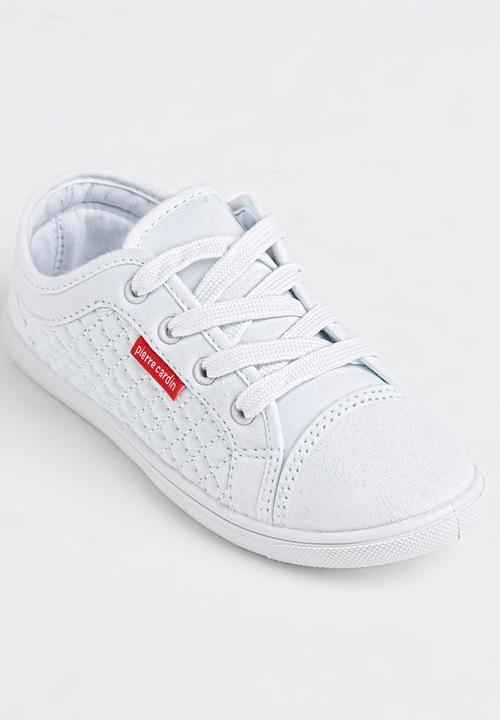Pierre Cardin - Quilted Sneaker White