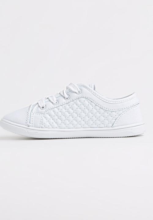 Pierre Cardin - Quilted Sneaker White