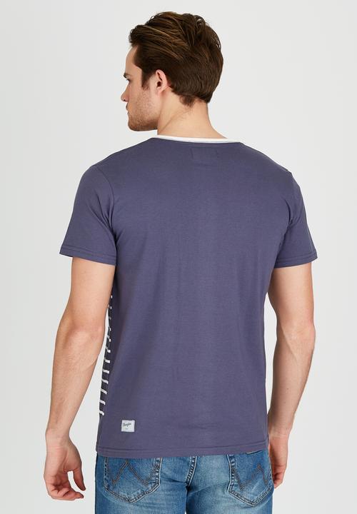 Wrangler - Tickets T-Shirt Navy
