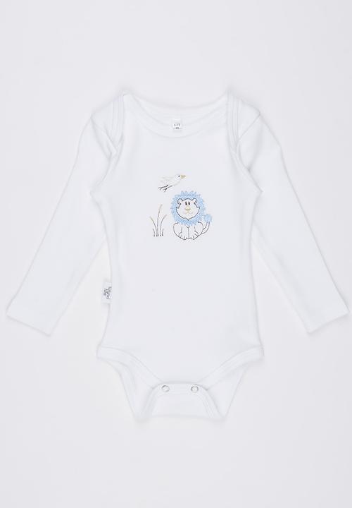 Nocturnal Affair - Lion Emboided Bodyvest White
