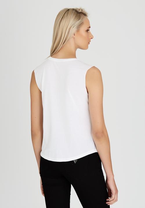 GUESS - Muscle Tee White