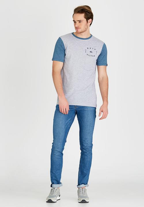 Quiksilver - Round Tail T-Shirt Grey