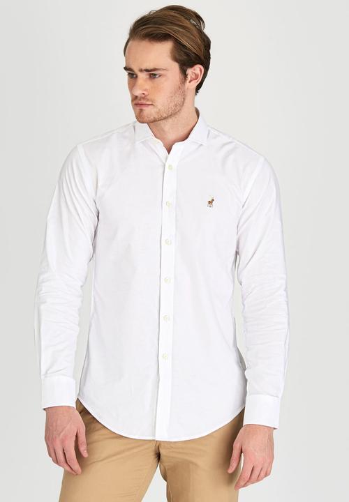 white polo formal shirts