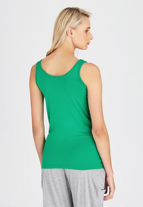 Slick - Classic Cami Mid Green