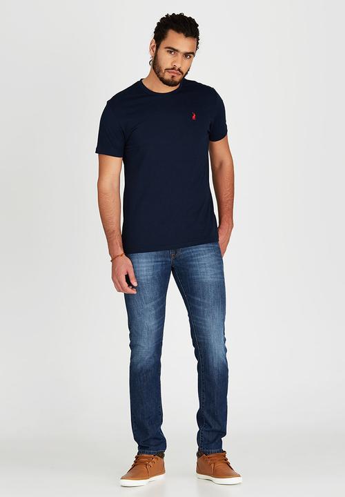 POLO - Crew Neck T-Shirt Navy
