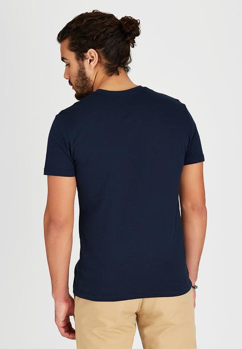POLO - Basic V-neck tee - navy