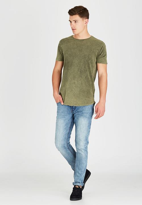 Silent Theory - Acid Tail T-Shirt Khaki Green