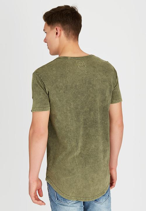 Silent Theory - Acid Tail T-Shirt Khaki Green