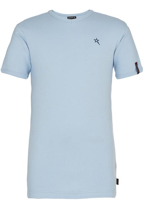 SOVIET - Crew Neck Tee Pale Blue