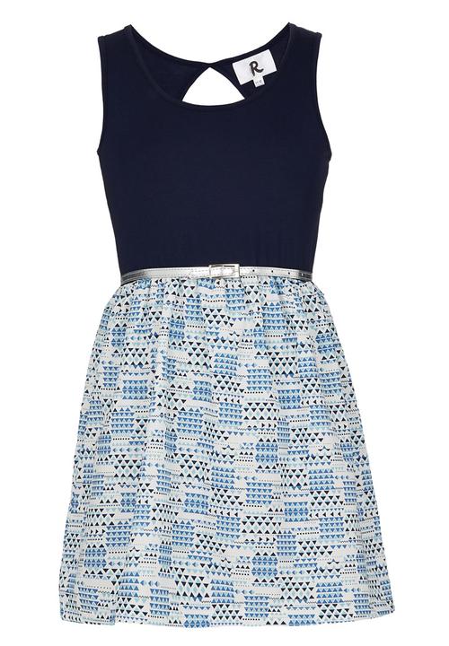 Rebel Republic - Combo Dress Navy