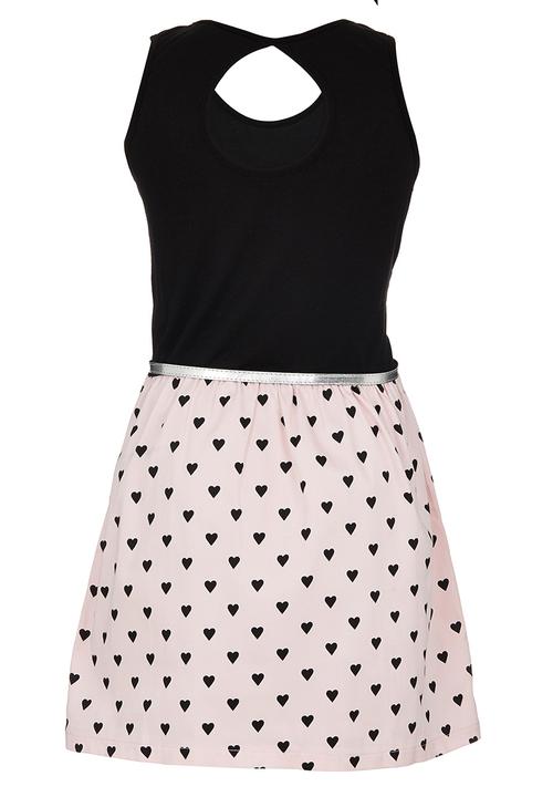 Rebel Republic - Combo Dress Black
