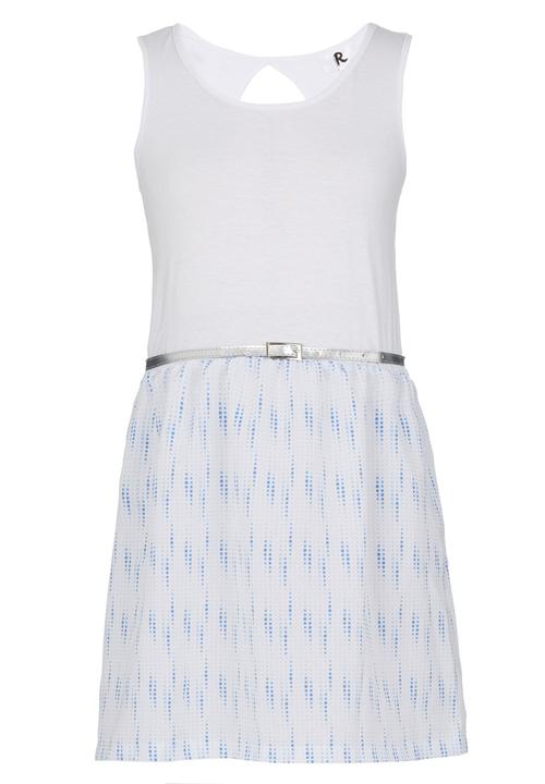 Rebel Republic - Combo Dress White