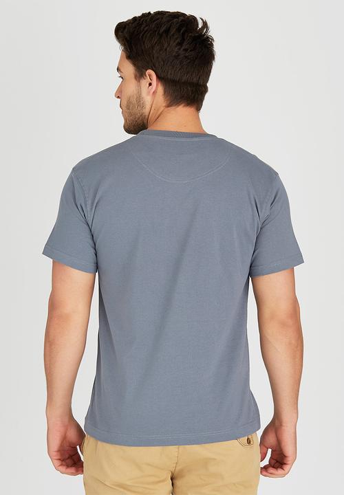 JEEP - Short Sleeve Printed T-Shirt Grey