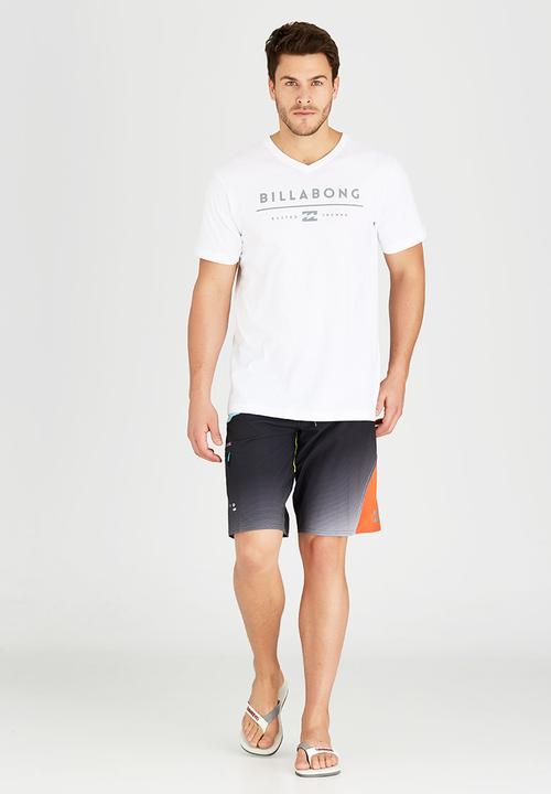 Billabong  - Unity V Short Sleeve T-Shirt White