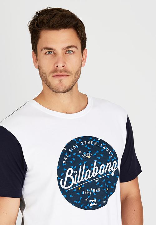Billabong  - Rounder Contrast Short Sleeve T-Shirt Multi-colour