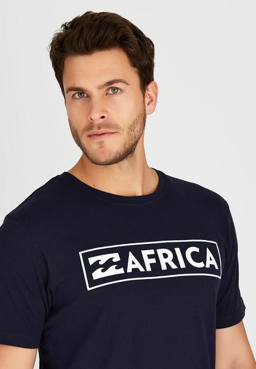 Billabong  - Africa Frame Short Sleeve T-Shirt Navy