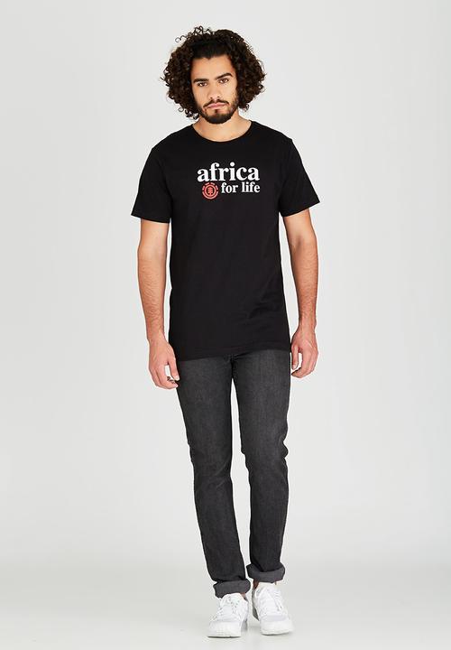 Element - Africa 4 Life T-Shirt Black