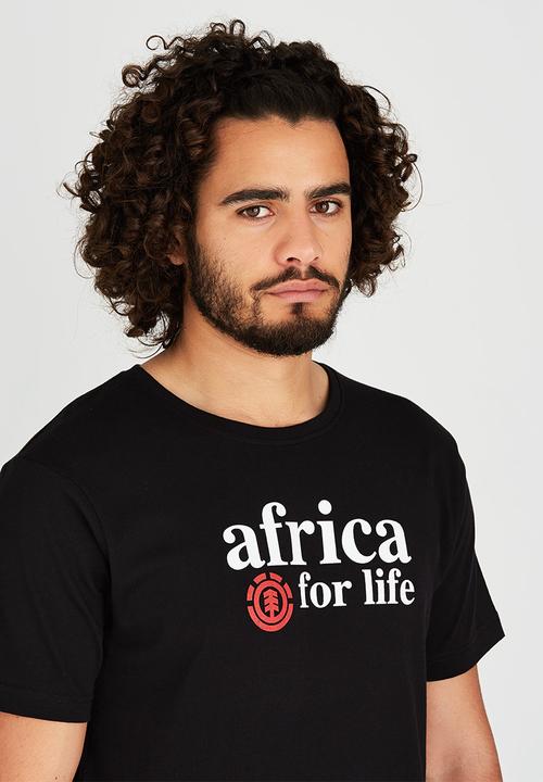 Element - Africa 4 Life T-Shirt Black