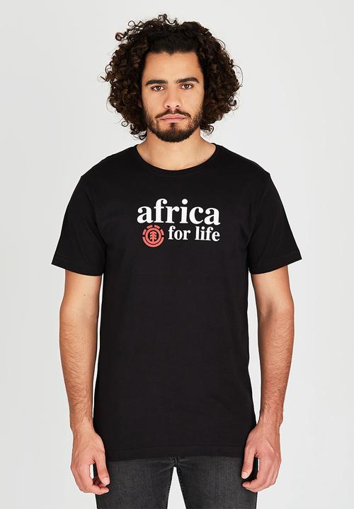Element - Africa 4 Life T-Shirt Black