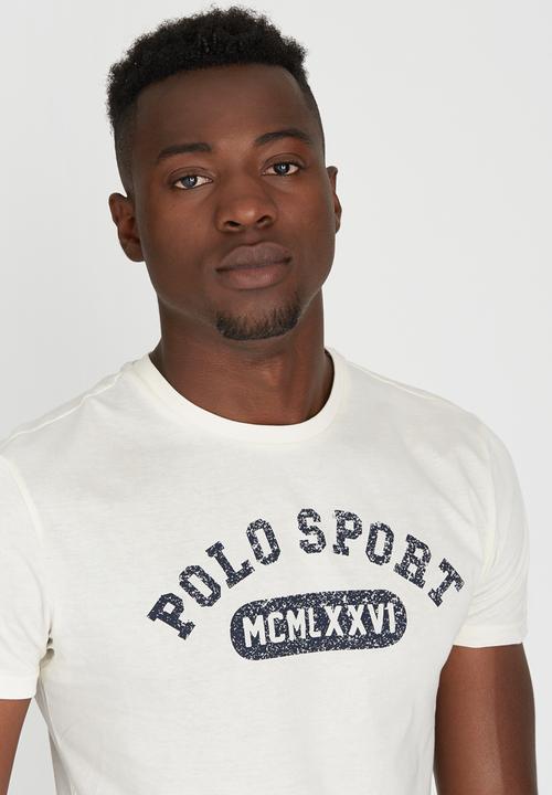 Polo Sport - Heritage Distressed T-Shirt White