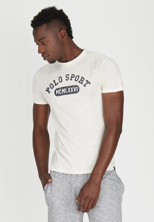 Polo Sport - Heritage Distressed T-Shirt White