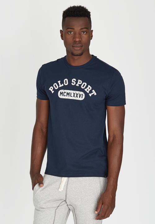 Polo Sport - Heritage Distressed T-Shirt Navy