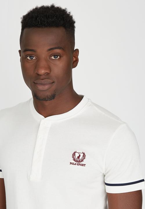Polo Sport - Henley T-Shirt White