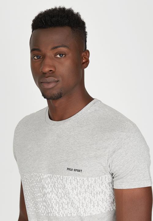 Polo Sport - All over Print T-Shirt Grey