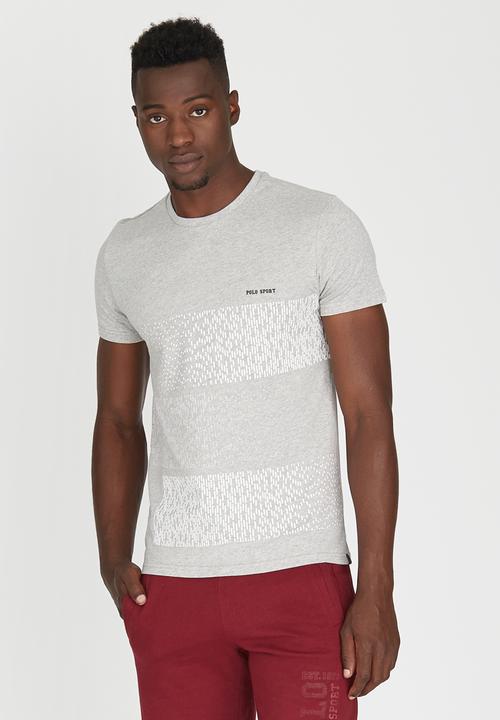 Polo Sport - All over Print T-Shirt Grey