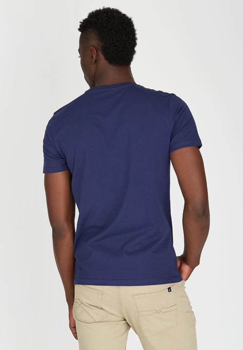 POLO - Classic Applique Crew-Neck T-Shirt Navy