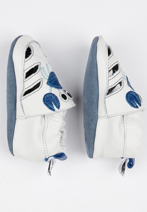 shooshoos - Moon Snail Sandal White