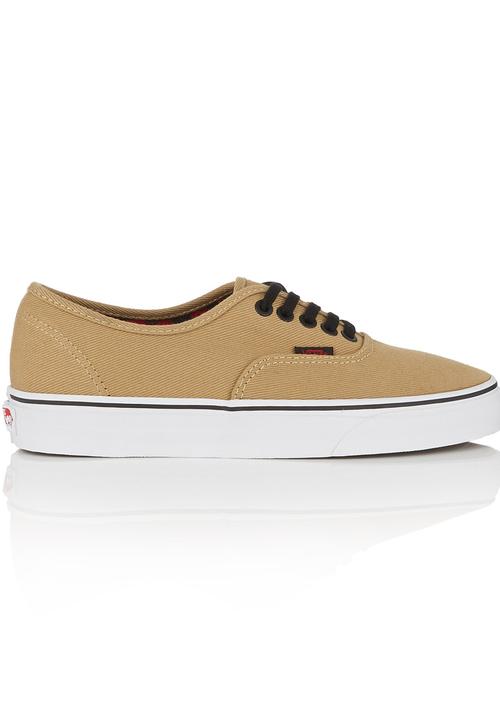 tan vans sneakers