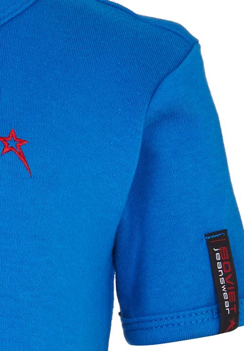 SOVIET - Short Sleeve Core Tee Mid Blue