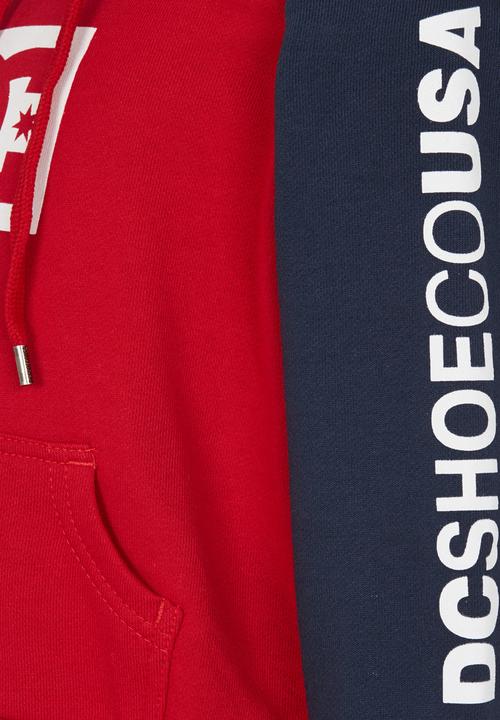 DC - Combo Raglan Hoodie Red