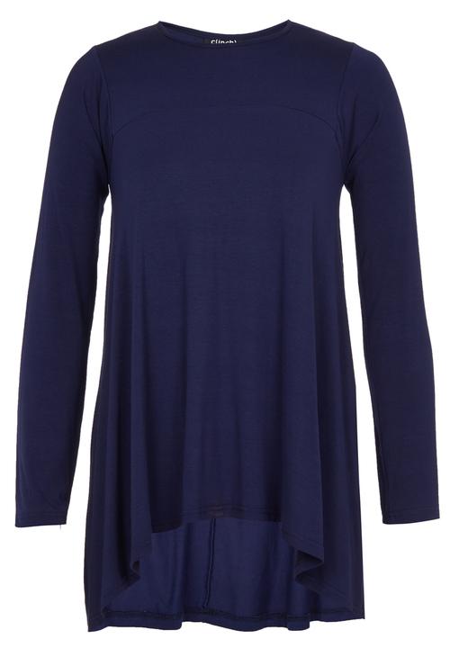 c(inch) - High Low Tunic Navy