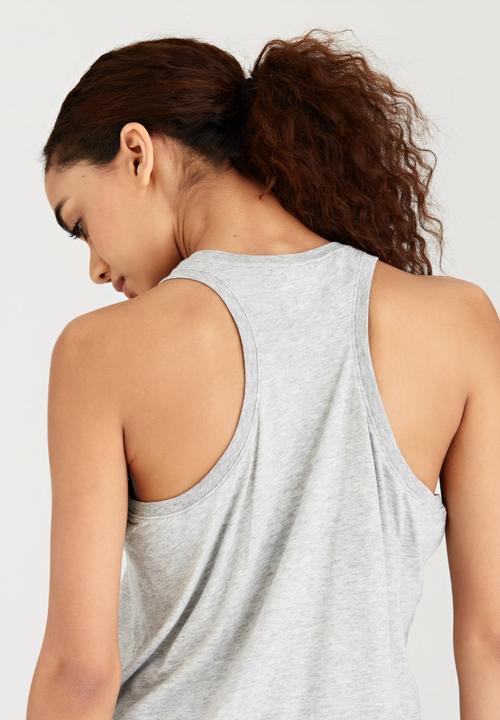 Nike - Nike Tank Grey Melange