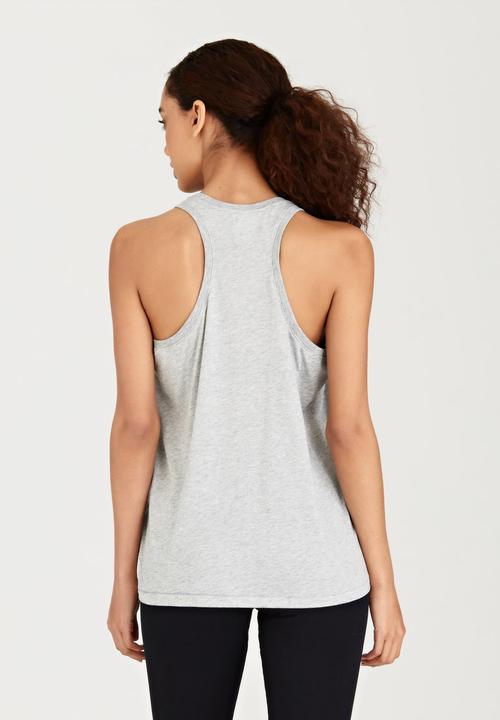 Nike - Nike Tank Grey Melange