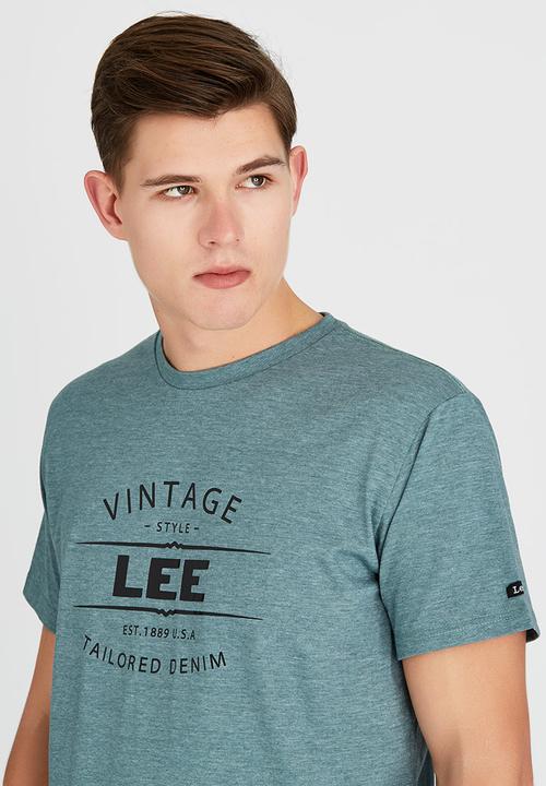 Lee  - Vintage T-Shirt Green