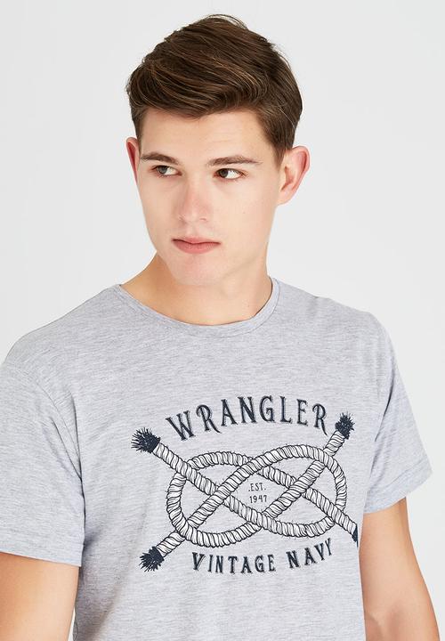 Wrangler - In Knots T-Shirt Grey