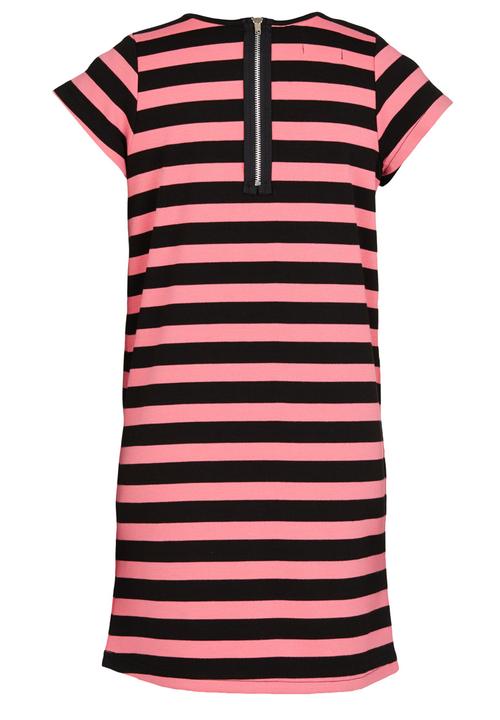 Rebel Republic - Shift Dress With Contract Pockets Mid Pink