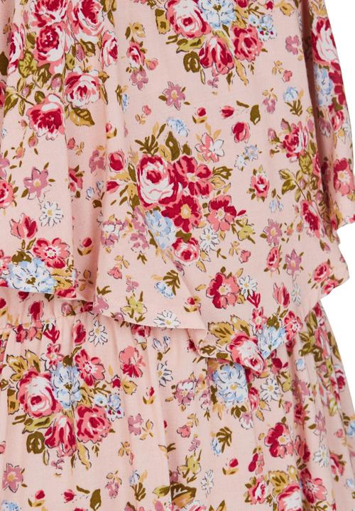 Pop Candy - Woven Viscose Printed Maxi Dress Multi-colour