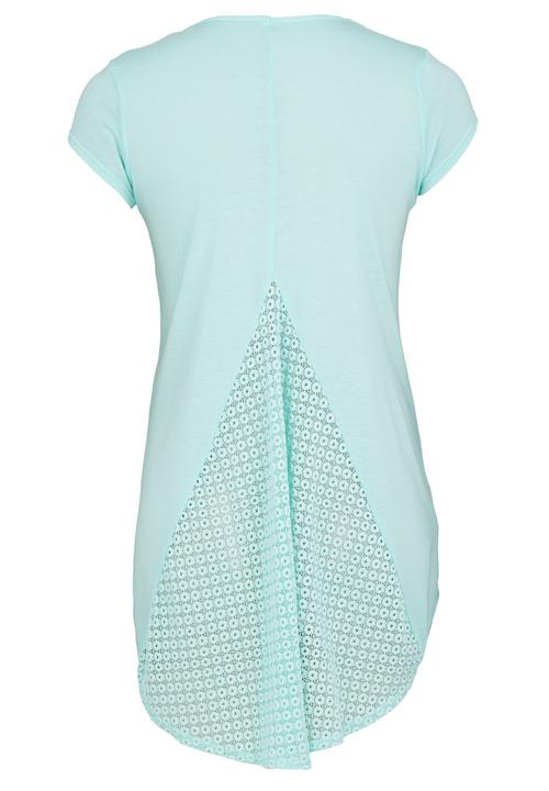 Pop Candy - Short Sleeve Tee With Chain Light Green