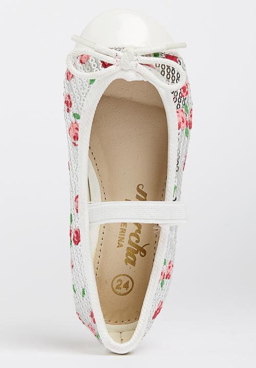 Marcha Ballerina - Pink Roses  Girl Pump Multi-colour